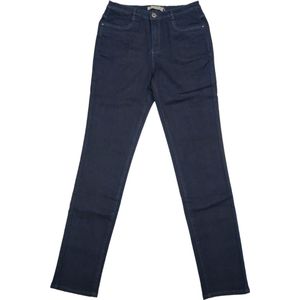 Trendy dames jeansbroek van het Parijse merk I.quing. Regular fit. Taille 48