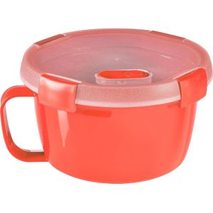 Curver Magnetronbak - Soepkom- Rond - 0,9L - Take Away - Rood