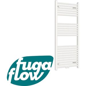 FugaFlow Eccelente Acces badkamer radiator 60x120cm recht middenaansluiting 561watt wit - Black Friday -