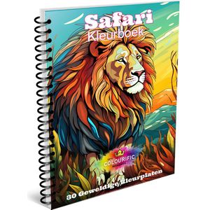 Colourific Moments kleurboek voor volwassen - Kleurboek met 30 kleurplaten - A5 formaat
