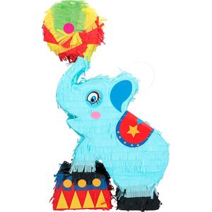 Boland - Piñata Circusolifant - Verjaardag, Kinderfeestje, Themafeest - Clowns & Circus