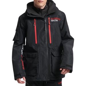 Superdry Ski Ultimate Rescue Jacket Heren Jas - Black - Maat S