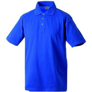 James and Nicholson Unisex Zware Pique Polo (Koningsblauw)