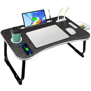 Gratyfied - Computertafel Voor Laptops - Computertafel - Laptoptafel Verrijdbaar - Workstation Lessenaar