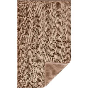 Badmat - Mat voor in de Badkamer antislip machinewasbaar microvezel chenille duurzaam waterabsorberend bad douche - badkamer