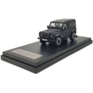 Land Rover Defender 90 Works V8 2018 Mat Zwart