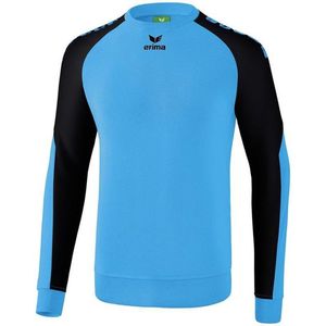 Erima Essential 5-C Sweatshirt Curacao-Zwart Maat 2XL