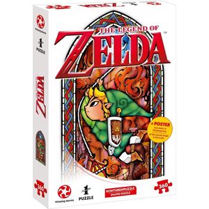 Winning Moves The Legend of Zelda Puzzel Link Adventurer - 360 stukjes