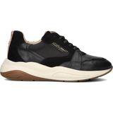 Fred De La Bretoniere Flame Gaia Combi Sneakers - Leer - Dames - Zwart - Maat 39