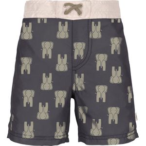 Lässig - UV-Boardshorts voor baby's - Olifant - Donkergrijs - maat 74-80cm