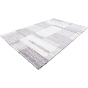 Lalee Feeling Vloerkleed Superzacht Abstract Vloer kleed Tapijt Karpet – 120x170 cm - zilver