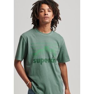 Superdry Vintage 90s Terrain T-shirt Groen L Man