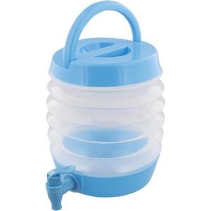 Opvouwbare container met tapkraan FLORIAN - Blauw - 3.3 L - Water Tap
