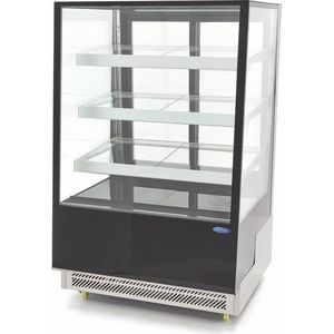 Maxima Gebaksvitrine 400 L 90 cm op Wielen Koelvitrine