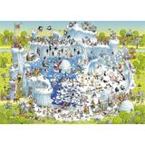 Puzzel Polar Habitat,Comic 1000 Stukjes Heye 29692