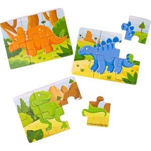 Bigjigs Dinosaur - 6 Piece Puzzles