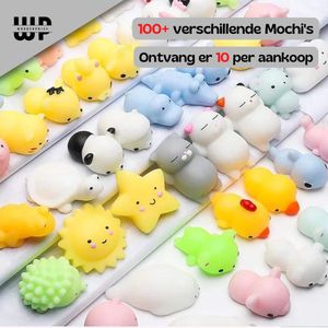Fidget Toys - Mochi - Squishy - 10 Stuks - Spaar ze allemaal - Fidget Toys Pakket