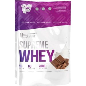 IHS Technology - Supreme Whey Proteine - Microfiltered Concentraat - Low carb, < 1g sugar - Eiwitpoeder - 2000g - Chocolade - 66 porties - NEW!!!