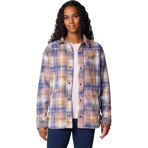 Columbia Benton Springs Fleece Shirt Jacket II 2085661466, Vrouwen, Purper, Jasje, maat: L