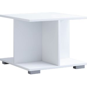 Emob - Salontafel - Wit - 50x50x37 cm