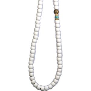 Heaven Eleven heren ketting Wood White MN9