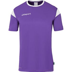 Uhlsport Squad 27 Shirt Korte Mouw Kinderen - Paars / Wit | Maat: 164