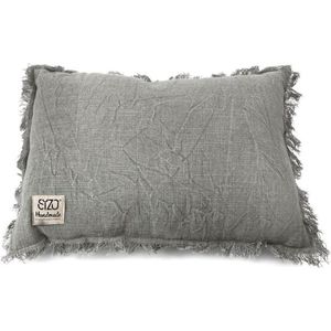 Plaids - Cushion Grey With Filling 30x45cm Grey