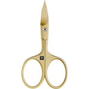Nail Scissors and Skin Scissors for Fingers and Toenails - Precise Cut Premium Gold Edition 90 mm