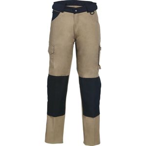 HAVEP Werkbroek Worker kniezakken 8657 - Camel/Zwart - 48