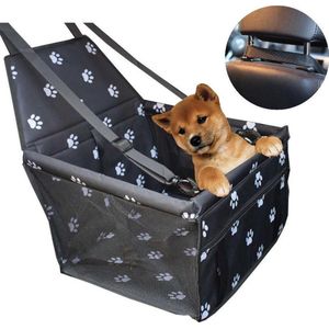 GOALDA Autostoel hond – Puppy Hondenmand - Hondenmand auto – Auto Accessories - Automand Hond - Opvouwbaar – Waterbestendig – 40 cm bij 30 cm bij 25 cm