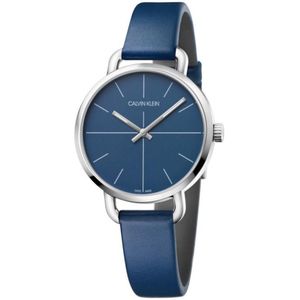 Calvin Klein Even horloge  - Blauw