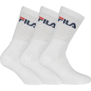 Fila - Tennis Socks 3-Pack - Witte Sportsokken - 35-38 - Wit