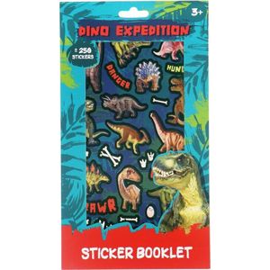 Stickerboekje Jurassic Dino met 250 Stickers