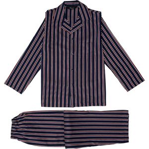 Ambassador 1867 Bio Katoenen Herenpyjama Bombay Stripes Ambassador 1867 Bordeauxrood L