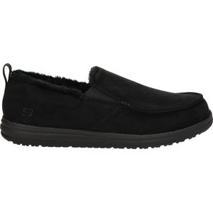 Skechers Melson heren pantoffel - Zwart - Maat 44