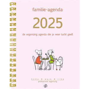 Equivera Famillieplanner 2025 - Familyplanner 2025 - Gezinsplanner - Kalender - Weekplanner - Weekoverzicht - tot 18 Maanden