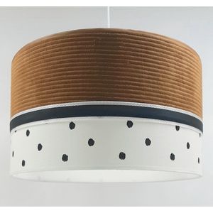 Hanglamp kinderkamer babykamer roest bruin babylamp kinderlamp plafondlamp