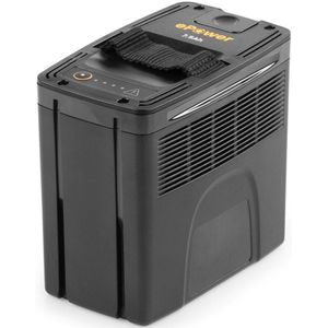 STIGA ePower 48V 7,5Ah accu voor tuingereedschap - hoge capaciteit, snelle ontgrendeling, universele compatibiliteit, LED-indicatoren, ergonomische stoffen handgreep