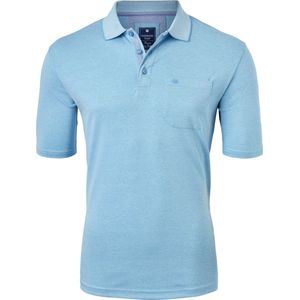 Redmond regular fit poloshirt - turquoise melange