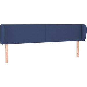 vidaXL-Hoofdbord-met-randen-163x23x78/88-cm-stof-blauw