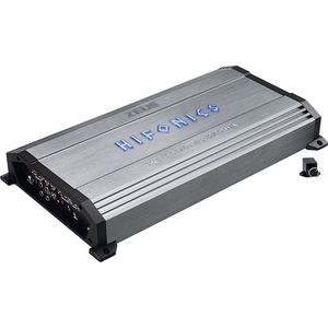 HiFonics ZXE1000/4 - Autoversterker - 4 kanaals versterker voor speakers of subwoofer - 4x 150 Watt RMS of 2x 500 Watt RMS - Zeus serie