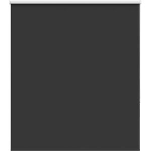 vidaXL - Rolgordijn - verduisterend - 120x130 - cm - stofbreedte - 116,6 - cm - zwart