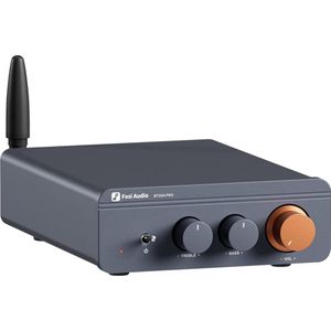Fosi Audio BT20A Pro: Verbeterde Home Audio Stereo Versterker - Bluetooth 5.0 - Home Audio