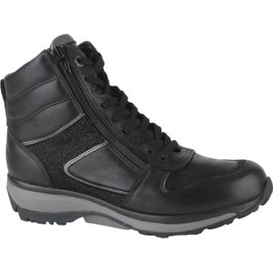 Xsensible 30116.3.080-GX dames veterboots sportief maat 38 zwart