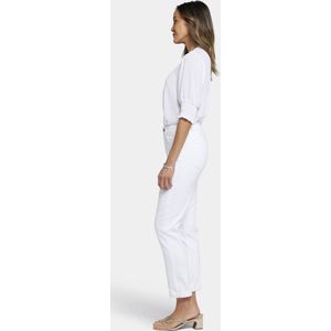 NYDJ Margot Girlfriend Jeans Wit Gekleurde Denim | Optic White