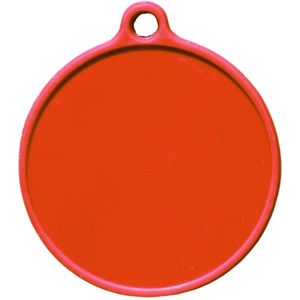 CombiCraft kunststof labelhouders 42,5x50mm rood - per 10 stuks