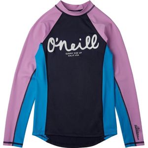 O'Neill - UV zwemshirt voor meisjes - Longsleeve - Skins - Donkerblauw - maat 140cm