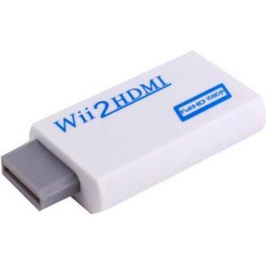 Nintendo Wii naar HDMI Converter Adapter – Plug and Play – Omvormer – 1080p Full HD - Wit