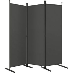 Scheidingswand met 3 Panelen – Opvouwbare, Vrijstaande Privacy Scherm Partition voor Binnen, Tuin, Balkon en Patio