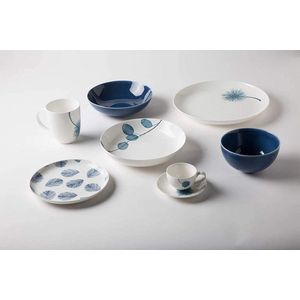 Rivaldi - Set van 6 bowls/kommen - Oceanic blue - 14*7.5cm